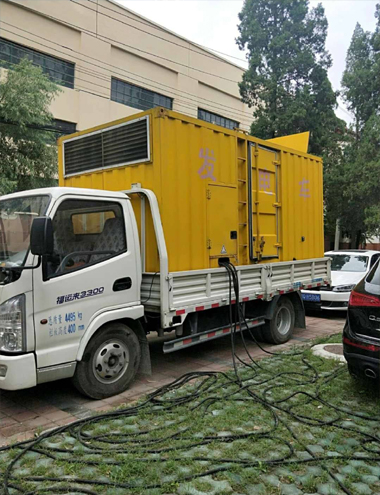 滨江发电车出租-柴油发电机组排烟系统设计要求及其考虑因素